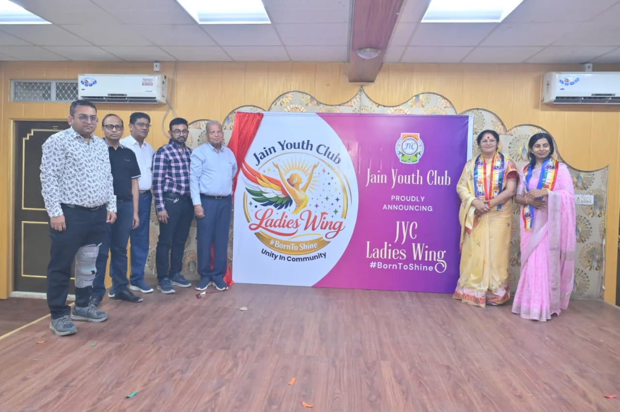 जैन यूथ क्लब महिला विंग का हुआ गठन   भगवान महावीर जन्म कल्याणक महोत्सव पर तीन दिवसीय कार्यक्रम होंगे
