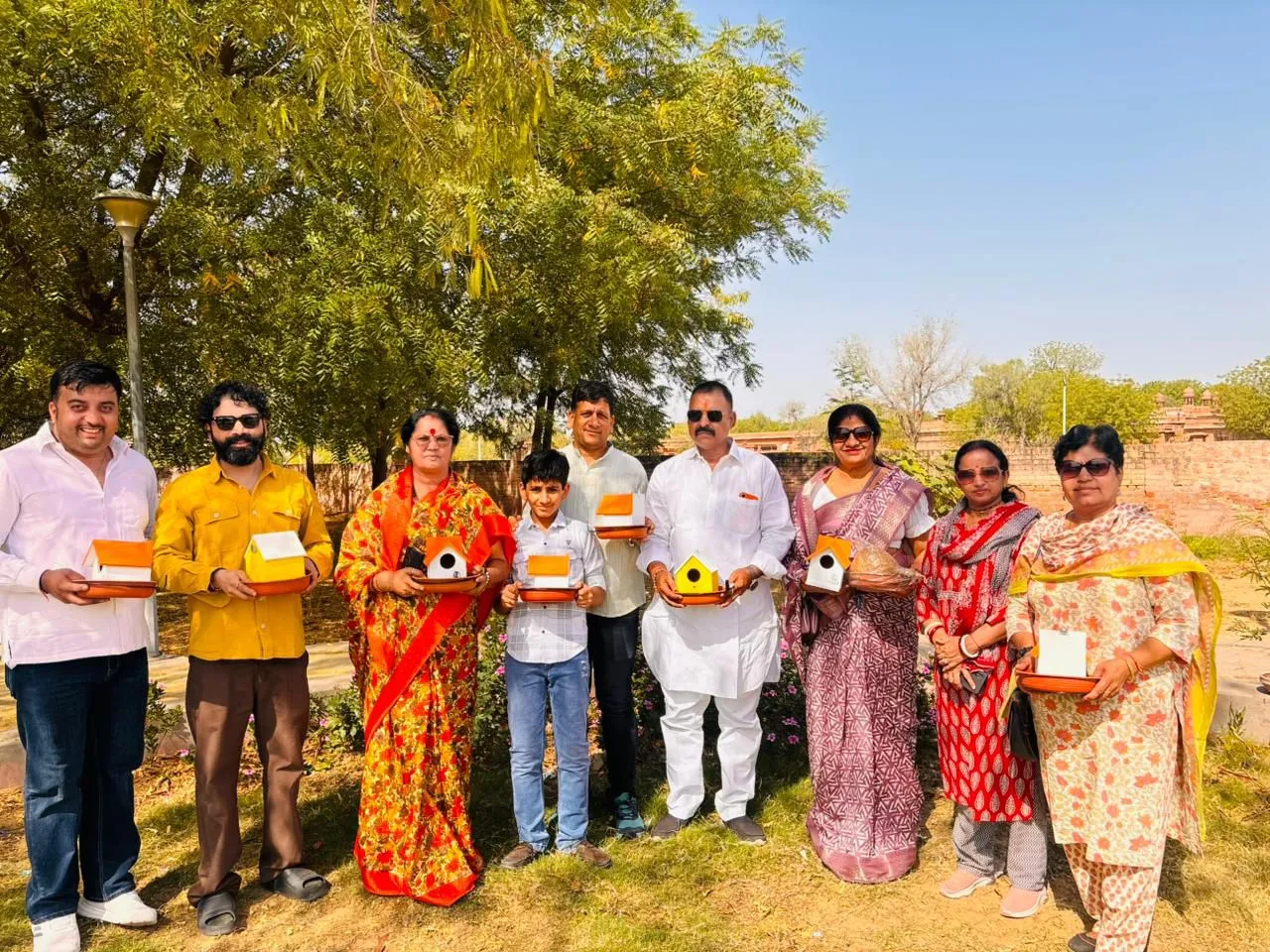 पक्षी संरक्षण और गौ सेवा का प्रेरक संदेश: भाजपा बीकानेर का सेवा कार्यक्रम आयोजित