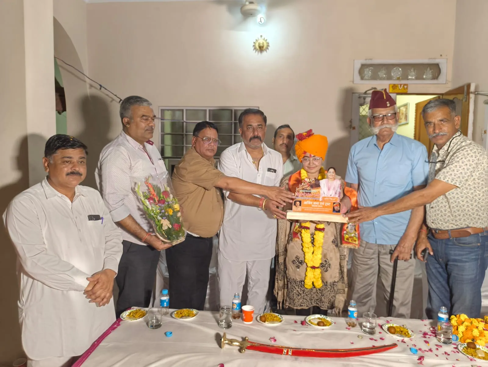 क्षत्रिय सभा बीकानेर व क्षत्रिय समाज तिलकनगर ने किया अपनी बेटी डॉ ऐश्वर्या कंवर राजस्थान प्रशासनिक सेवा 2024 , में राजस्थान में 6th रैंक और राज्य में महिला अभ्यर्थियों में टॉपर का भव्य सम्मान