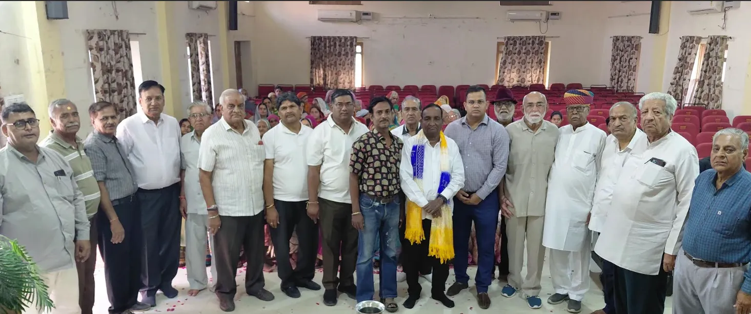 वित्तीय सहायता पाकर खिल उठे धूमावती माताओं के चेहरे, मीणा, कोठारी व सिपाणी बने वित्तीय सहायता के साक्षी