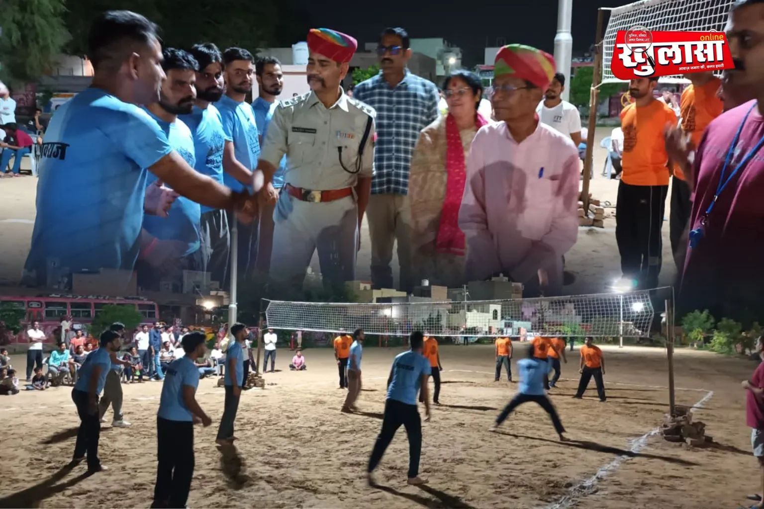 ऑपरेशन नीलकंठ से प्रेरित होकर युवाओं को खेलों से जोड़ने की पहल, वॉलीबॉल टूर्नामेंट का आयोजन