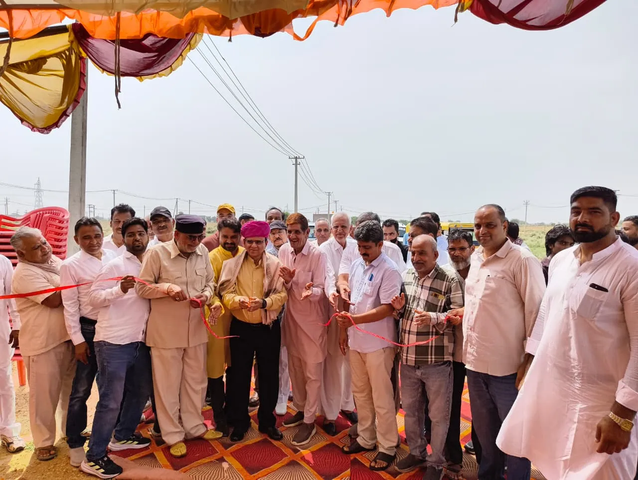 लूणकरणसर में बाबू बाग इन्क्लेव कॉलोनी का शुभारंभ, गणमान्य अतिथियों की रही गरिमामयी मौजूदगी