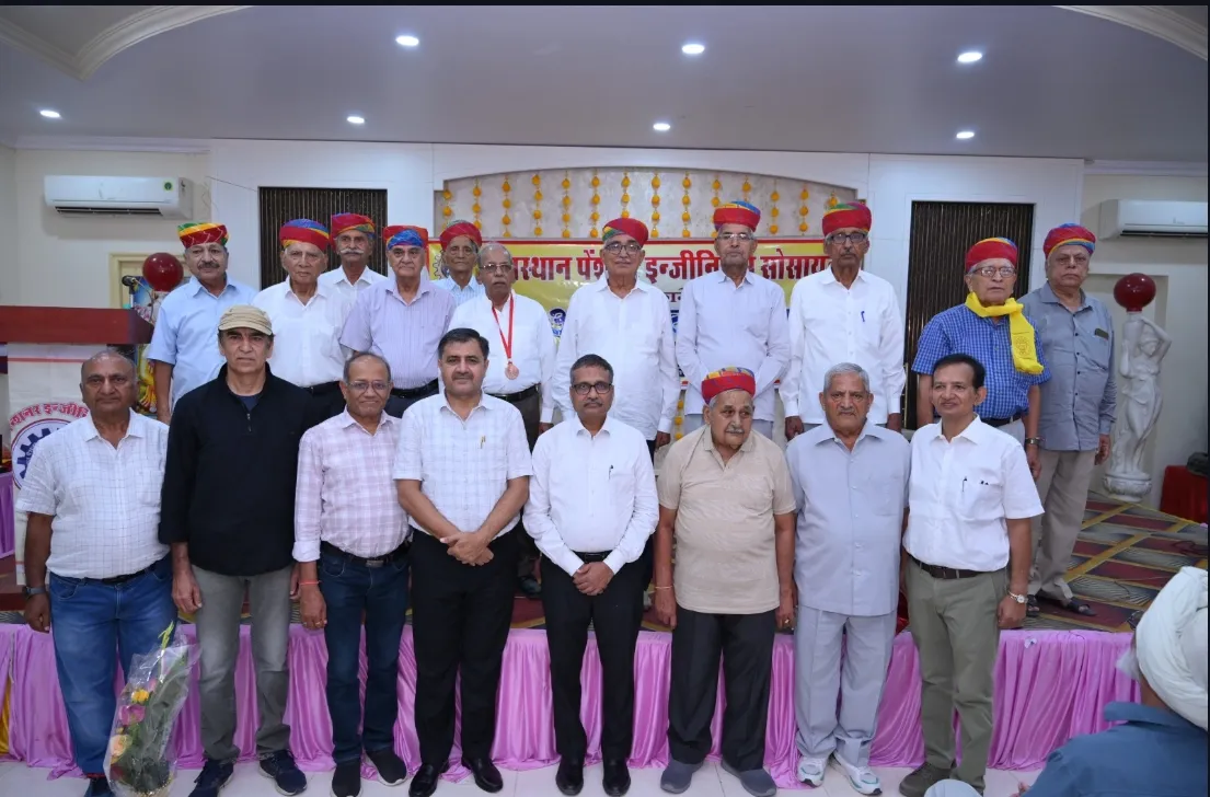 राजस्थान पेंशनर इंजीनियर्स सोसायटी ने धूमधाम से मनाया अभियंता दिवस, वरिष्ठ इंजीनियरों का हुआ सम्मान
