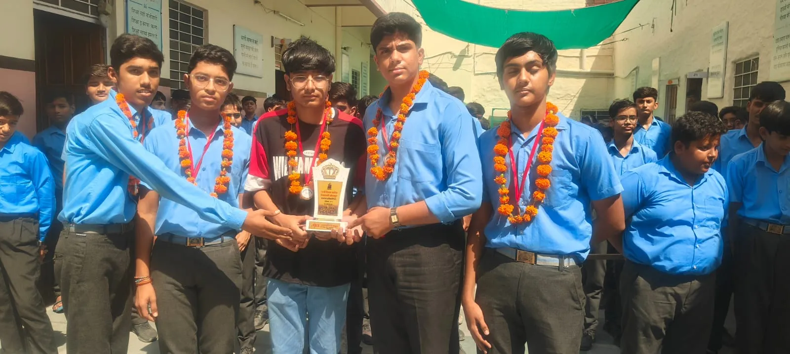 नालन्दा 19 वर्ष आयु वर्ग शतरंज प्रतियोगिता की जिला स्तरीय विजेता  जयदीप और मयंक ने किया उत्कृष्ट प्रदर्शन।