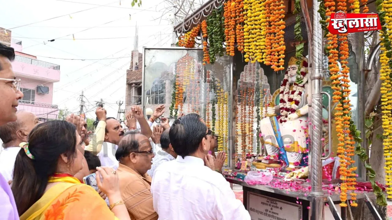 महाराजा अग्रसेन की 5150वीं जयंती पर पूजा-अर्चना, हवन और ध्वजारोहण