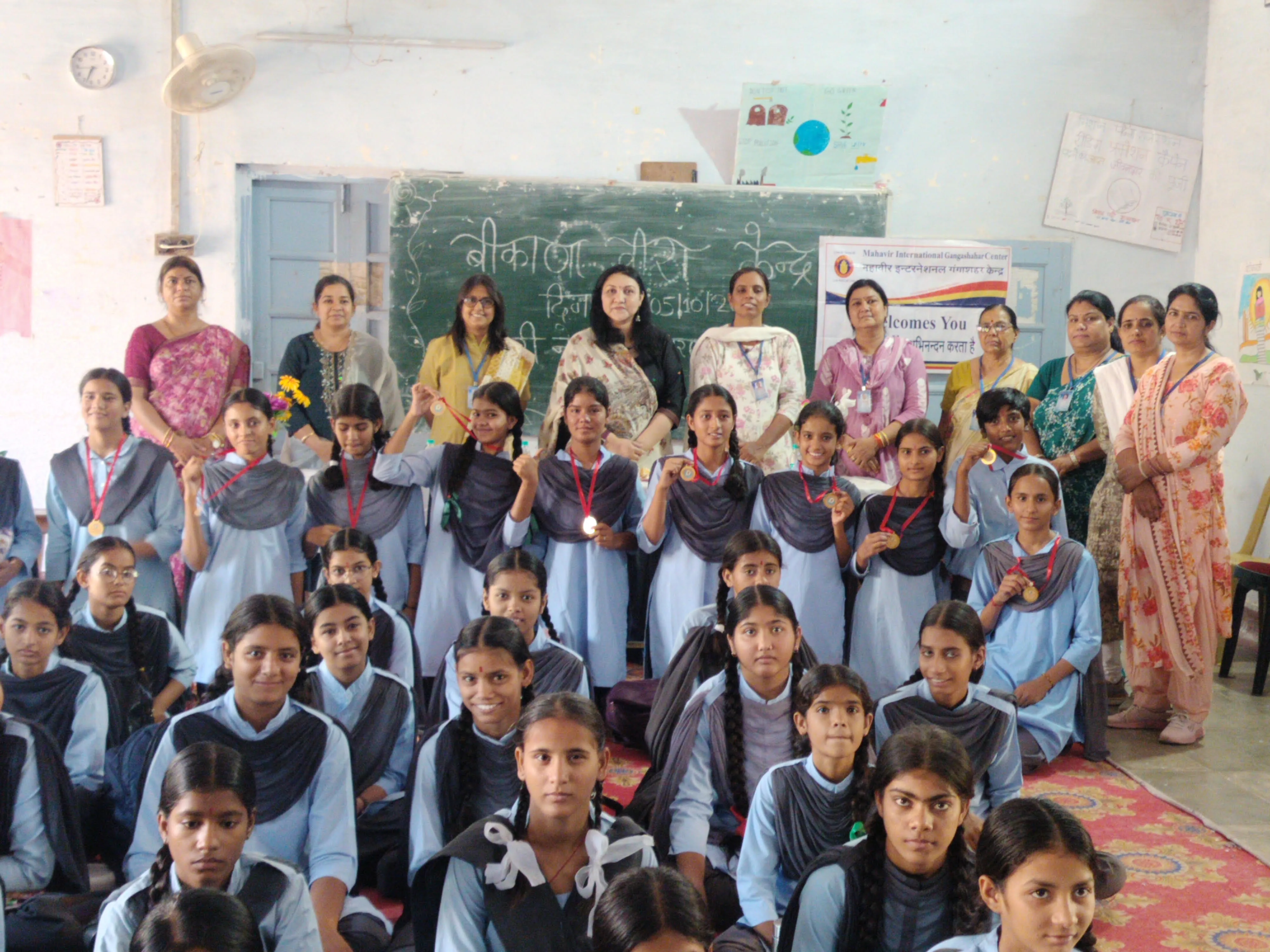 स्वस्थ बेटियां, सशक्त समाज - बोथरा विद्यालय में महावीर इंटरनेशनल गंगाशहर के तत्वावधान में माहवारी स्वास्थ्य जागरूकता सेमिनार आयोजित