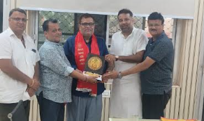 बीकानेर व्यापार उद्योग मंडल ने रीको के नव नियुक्त रीजनल मैनेजर श्री मनोज बंसल का किया स्वागत - अभिनंदन